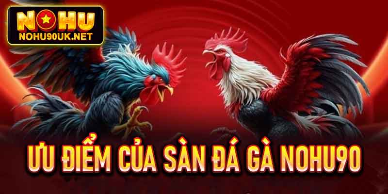Ưu điểm nổi bật khi tham gia đá gà tại NoHu90