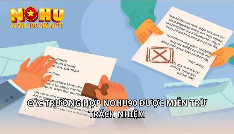 Các yếu tố chính trong miễn trừ trách nhiệm NoHu90